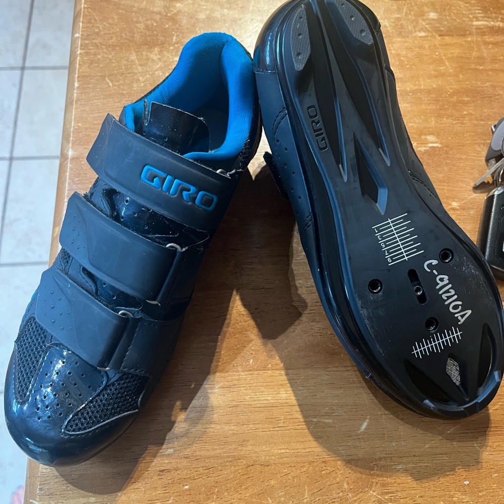 Giro Black new Salita Cycling Shoes size 6.5W 38EU